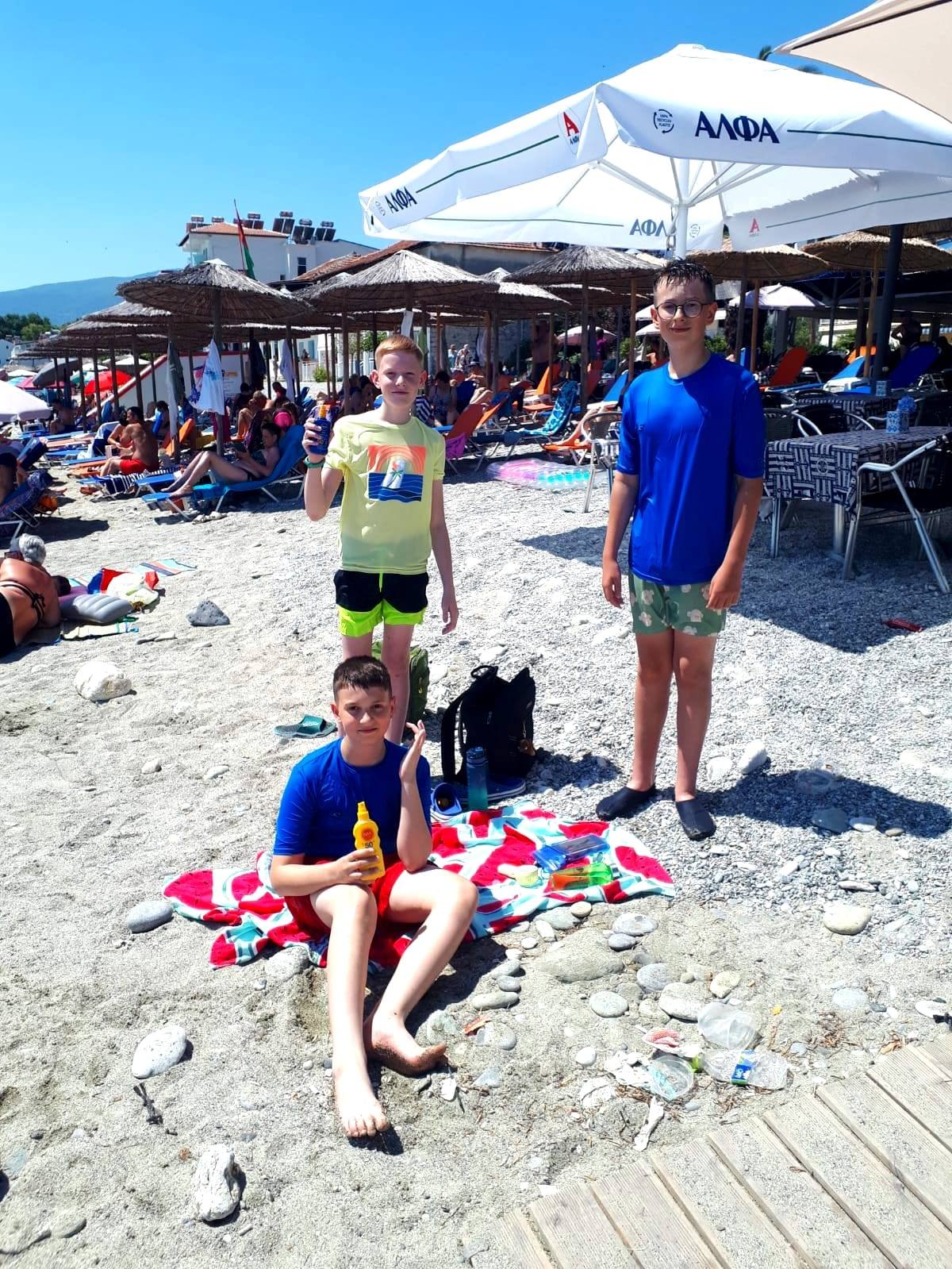 Zespół Adventure z dziećmi